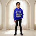 Boys Royal Blue Dinosaur Graphics Hoodies Sweatshirt Sweatshirts & Hoodies Royal Blue 3-4 Y