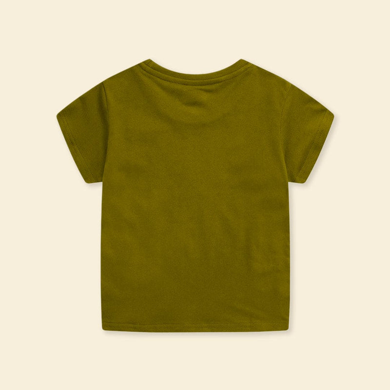 Boys Short Sleeve Graphic Printed T-Shirt Tshirts   