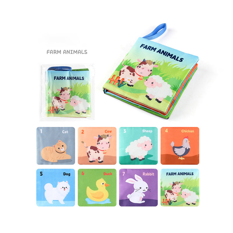 Kids Soft Cloth Books - Set of 8 Trending Accessories