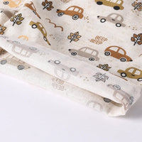 Boys Brown Tropical Print T-Shirt With Printed Shirt and Shorts Sets Sets