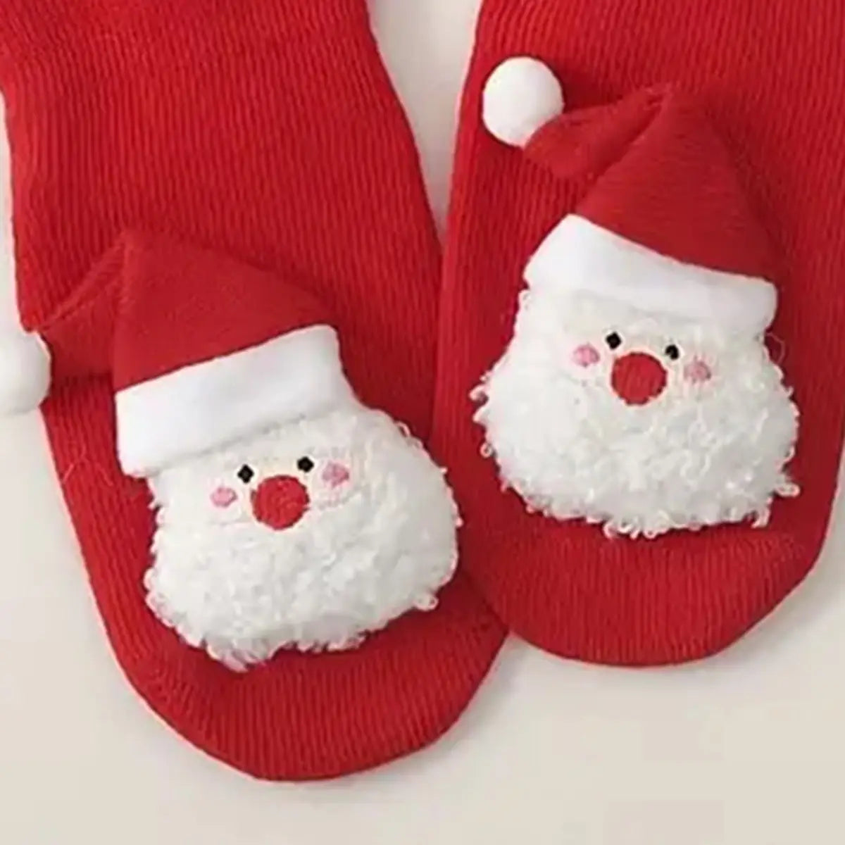 Baby Red Santa Claus Christmas Socks - 1 Pair Trending Accessories
