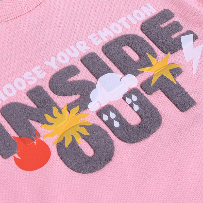 Boys Pink Inside Out Print T-Shirt With Twill Cargo Pocket Shorts Sets 2 pc. Sets