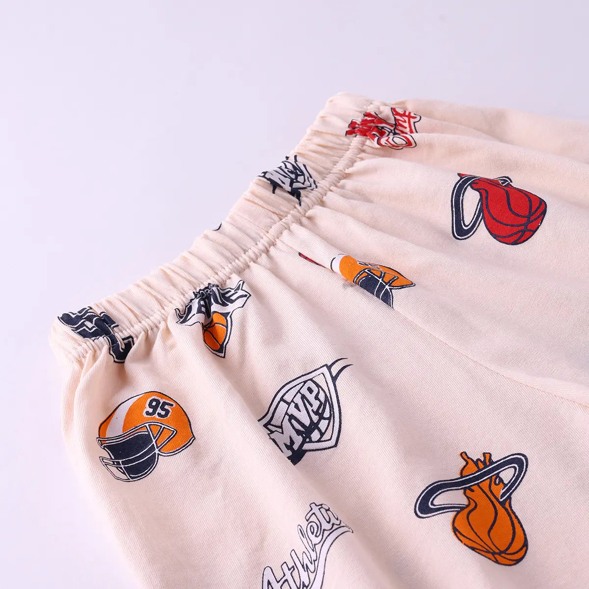 Boys Apricot AOP Graphics Short Sleeve T-Shirt With Elasticated Shorts Sets Sets