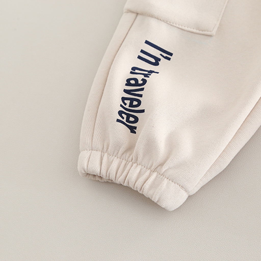 Boys Navy Blue Aeroplane Applique Sweatshirt With Pants Set 2 pc. Sets