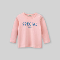 Girls Printed Long Sleeves T-shirt Tshirts   