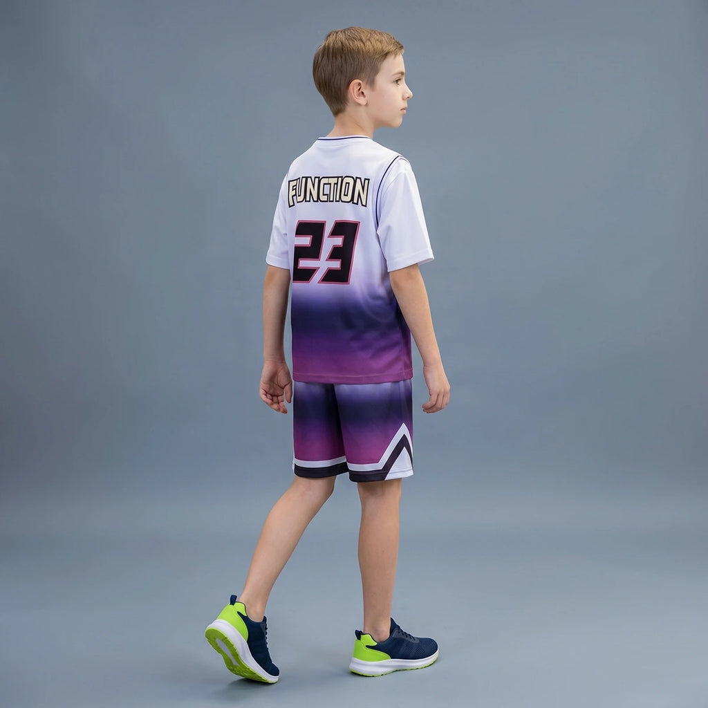 Boys Multicolor Alphanumeric Print Short Sleeve T-Shirt With Shorts Sets 2 pc. Sets