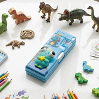 Dinosaur Kids Pencil Box with Sharpener Trending Accessories