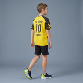 Boys Yellow Typography Print Short Sleeve T-Shirt With Shorts Sets 2 pc. Sets
