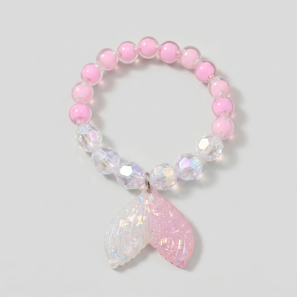 Pack Of 5 Girls Multicolour Mermaid Tail Charm Bracelet Sets Bracelet