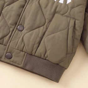 Boys Green Self-Design Jacket With Trouser Sets 2 pc. Sets