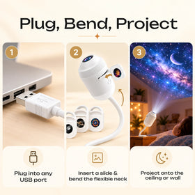 Starry Sky Projector Lamp with Planet Light Set Trending Accessories