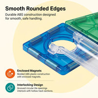 INCLUD 64 Pcs Magnetic Blocks Building Set - Build, Connect & Explore Trending Accessories