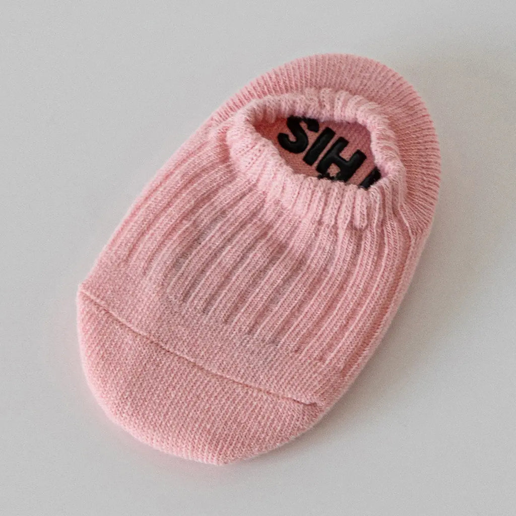 Pack of 5 Girls Multicolour Ribbed Knit Cotton Shoe Liner Socks Socks