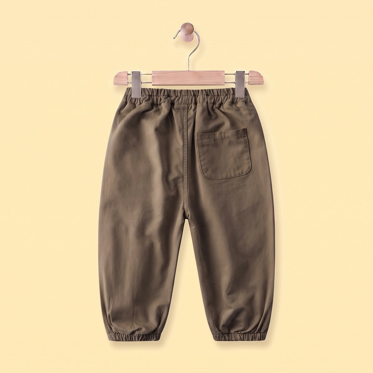 Boys Brown Relaxed Fit Pants Pants