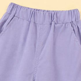 Girls Light Blue Sleeveless Top With Pants Sets 2 pc. Sets