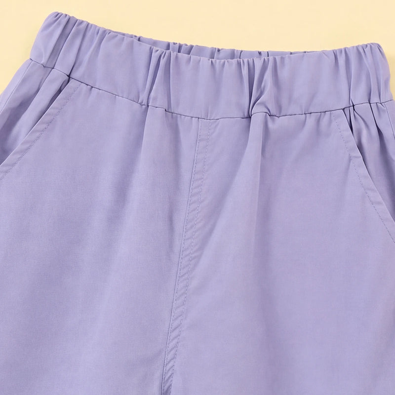 Girls Light Blue Sleeveless Top With Pants Sets 2 pc. Sets