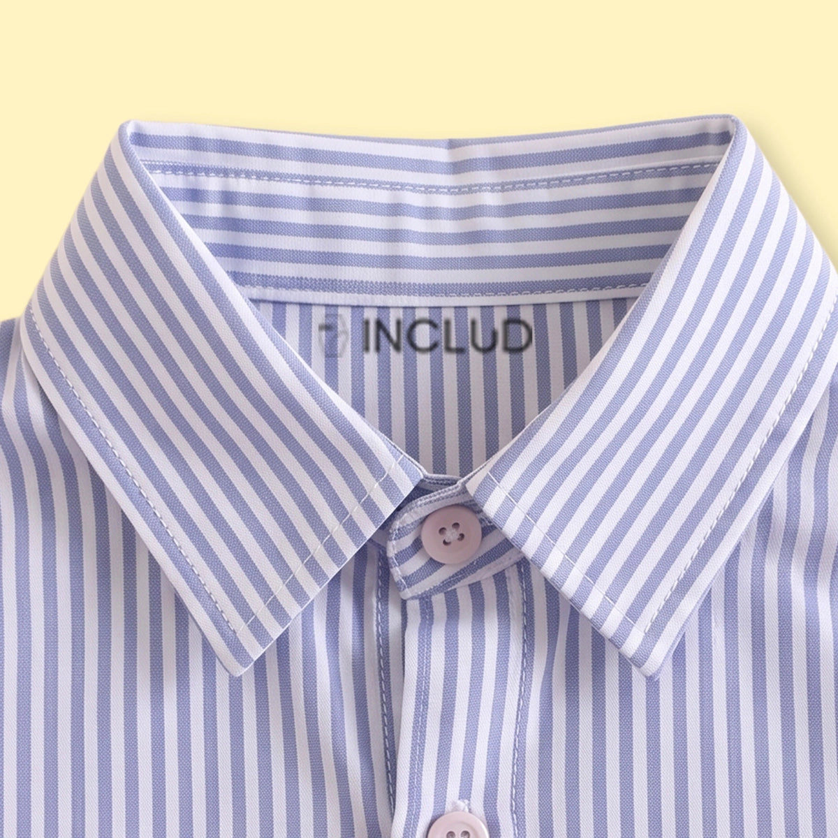 Boys Blue Striped Long Sleeve Shirt Shirts
