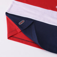 Boys Red Colorblocked Short Sleeve T-Shirt With Shorts Sets 2 pc. Sets