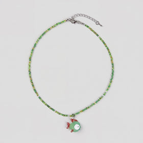 Pack Of 3 Girls Multicolour Fish Motif Beaded Necklace Sets Necklace and Chains