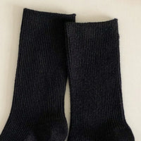 Pack of 6 Boys Multicolour Ribbed Knit Calf Length Socks Socks