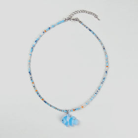Pack Of 3 Girls Multicolour Fish Motif Beaded Necklace Sets Necklace and Chains