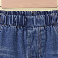 Girls Blue Distressed Jeans Pants