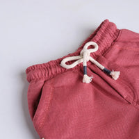Boys Coral Self Design Shirt With Cargo Shorts Sets 2 pc. Sets