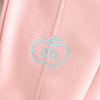 Girls Pink Embroidered Sweatshirt With Pants Set 2 pc. Sets
