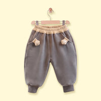 Boys Grey Paw Applique Jogger Joggers Grey 1-2 Y
