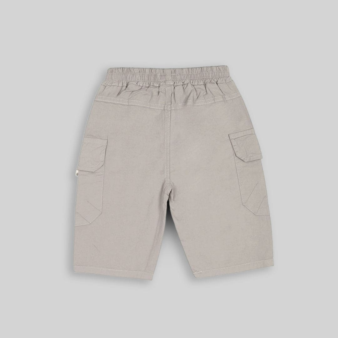 Boys Elasticated Cargo Pocket Shorts Shorts   