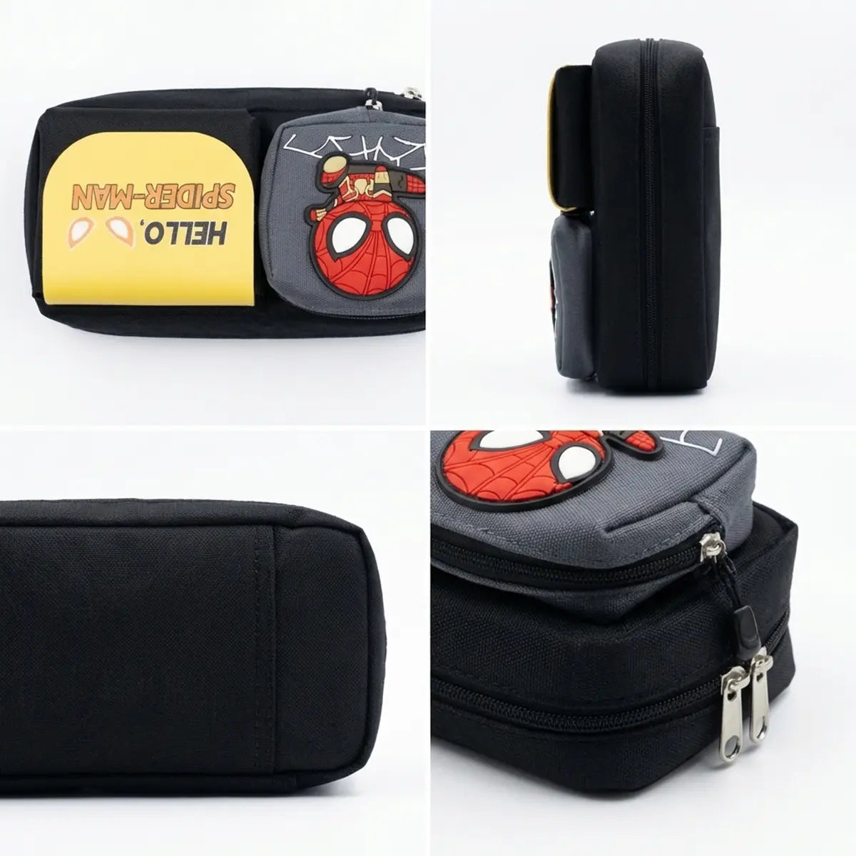 Kids Spider Hero Multi-Compartment Pencil Pouch Trending Accessories