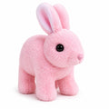 Kids Adorable Walking & Talking Plush Rabbit Toy Trending Accessories Pink Onesize
