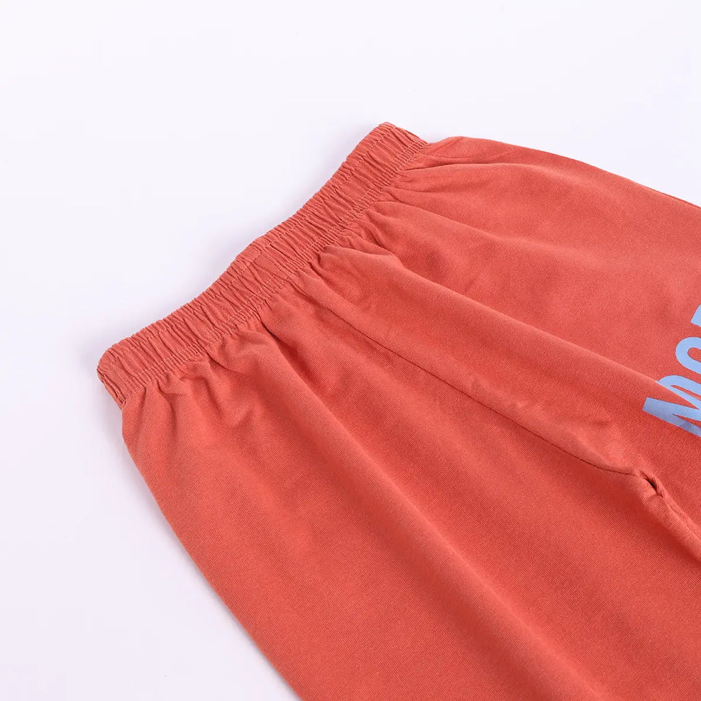 Boys Blue Graphics Print T-Shirt With Elasticated Pants Sets Sets
