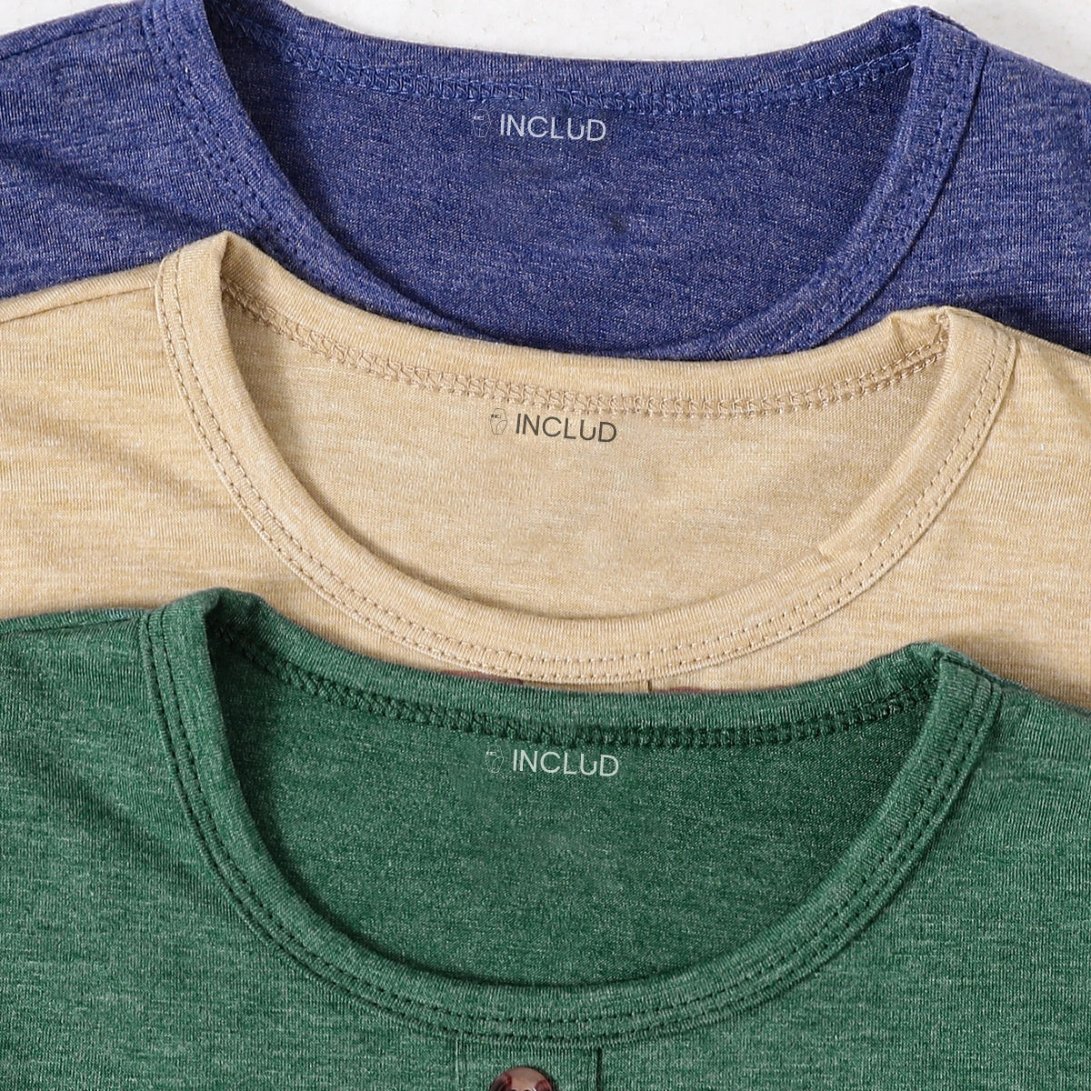 Boys Multicolour Long Sleeve T-Shirts Pack Of 3 Tshirts