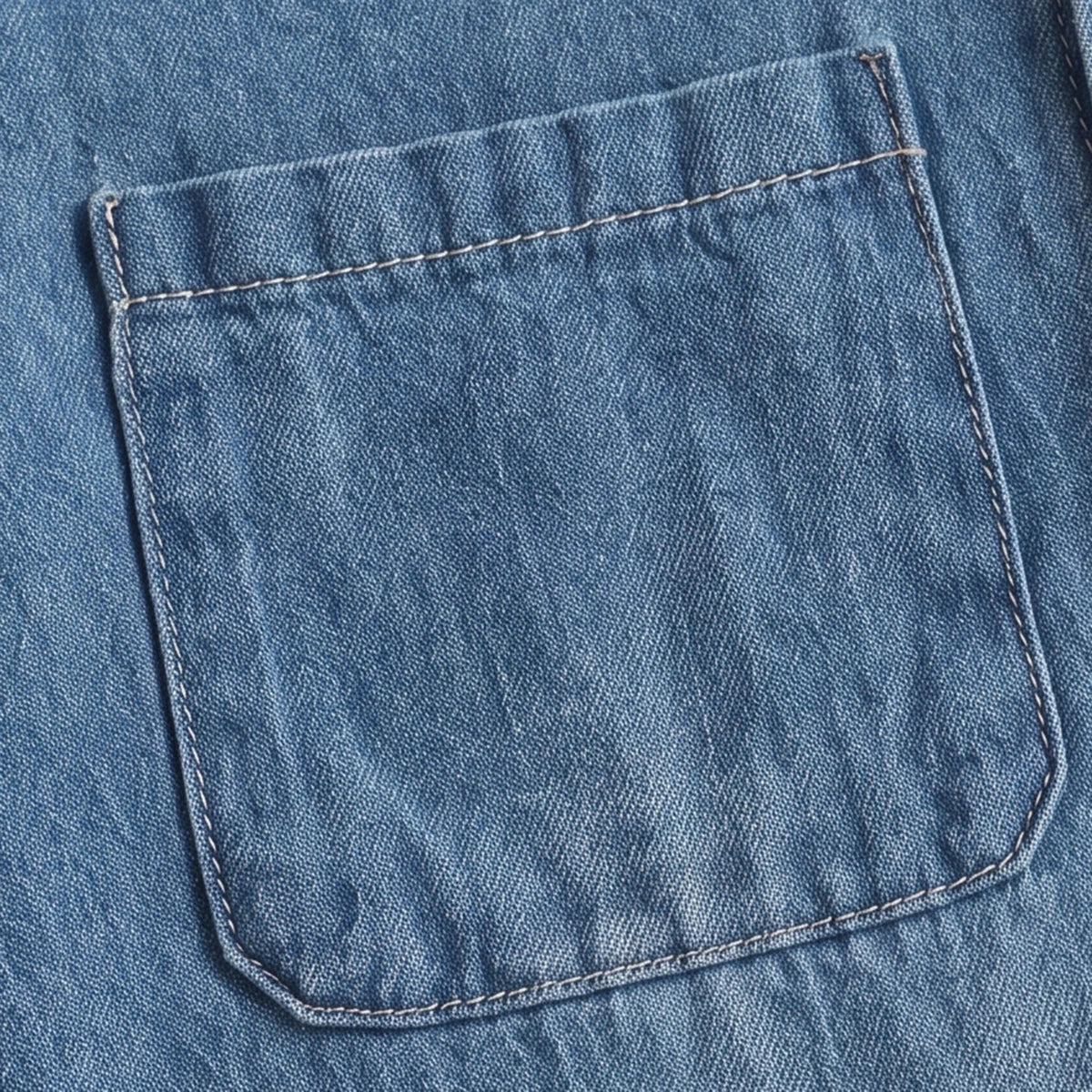 Boys Blue Long Sleeve Denim Shirt Shirts