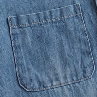 Boys Blue Long Sleeve Denim Shirt Shirts