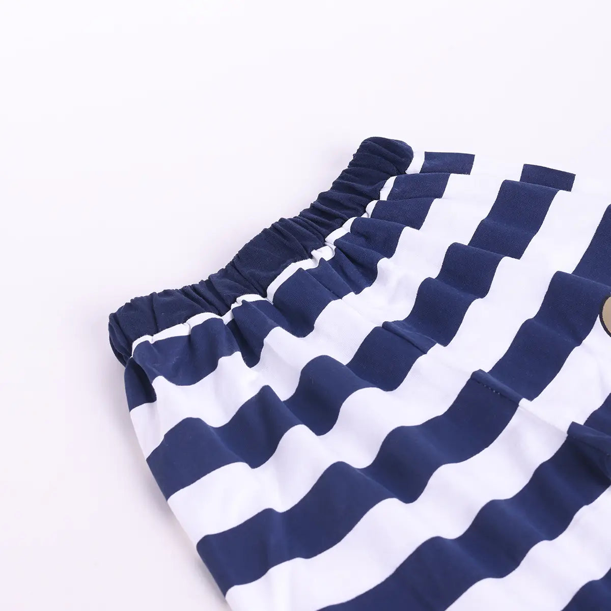 Boys Navy Blue Bear Graphic T-Shirt With Shorts Sets Sets
