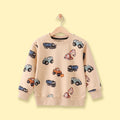 Boys Apricot Long Sleeve Graphic Sweatshirt Sweatshirts & Hoodies Apricot 1-2 Y