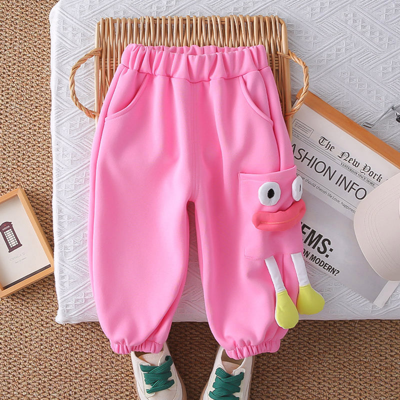 Girls Pink Solid Polo Neck Sweatshirt With Joggers Co-ord Set 2 pc. Sets