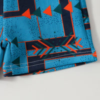 Boys Short Sleeve T-Shirt With Printed Shorts Set Sets   