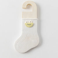 Pack of 4 White Animal Applique Ankle Length Socks Socks
