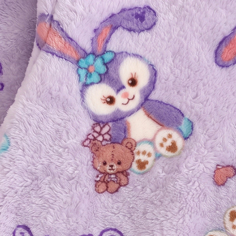 Girls Purple Bunny Printed Sweatshirt With Pants Sets 2 pc. Sets