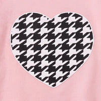 Girls Pink Heart Long Sleeve Sweatshirt With Pants Sets 2 pc. Sets