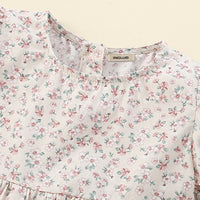 Girls Floral Print Casual Dress Casual Dresses   
