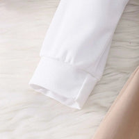 Girls Beige Solid Long Sleeves Shirt Dress Casual Dresses