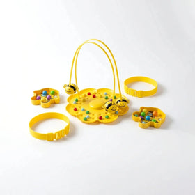 Kids Yellow Magnetic Bee & Ball Picking Board Game Trending Accessories Yellow Onesize