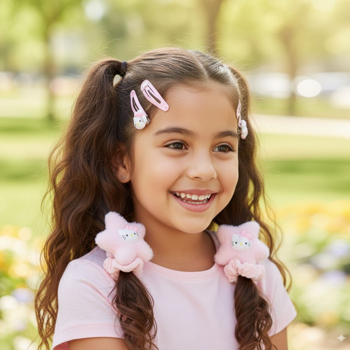 Girls Multicolor Hair Accessories Set Trending Accessories