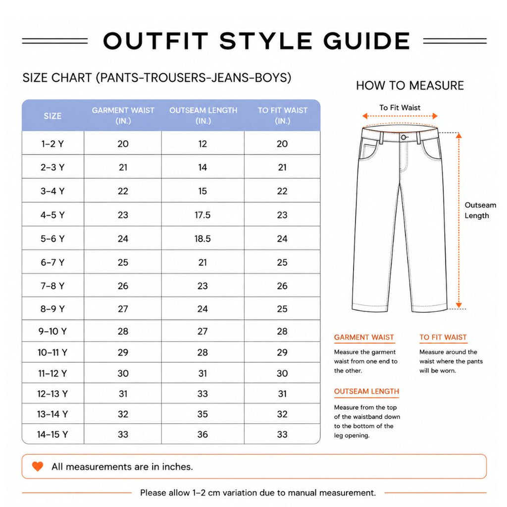 Size chart 6