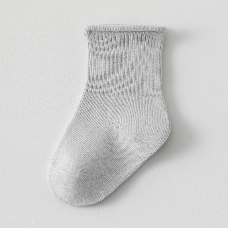 Pack of 6 Boys Multicolour Ribbed Knit Cotton Blend Socks Socks