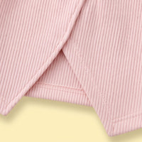Girls Pink Knitted Top & Pants Co-ord Sets Sets